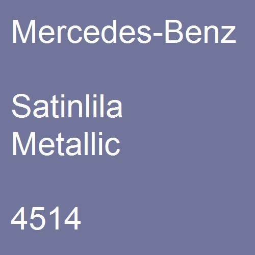 Mercedes-Benz, Satinlila Metallic, 4514.